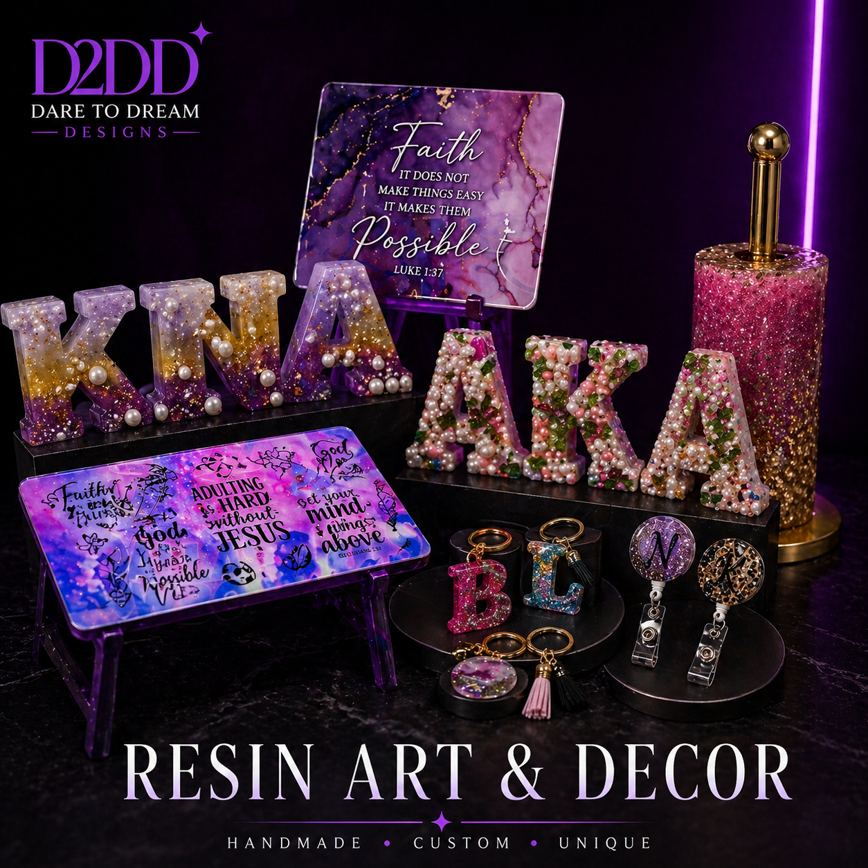 Resin Art & Decor