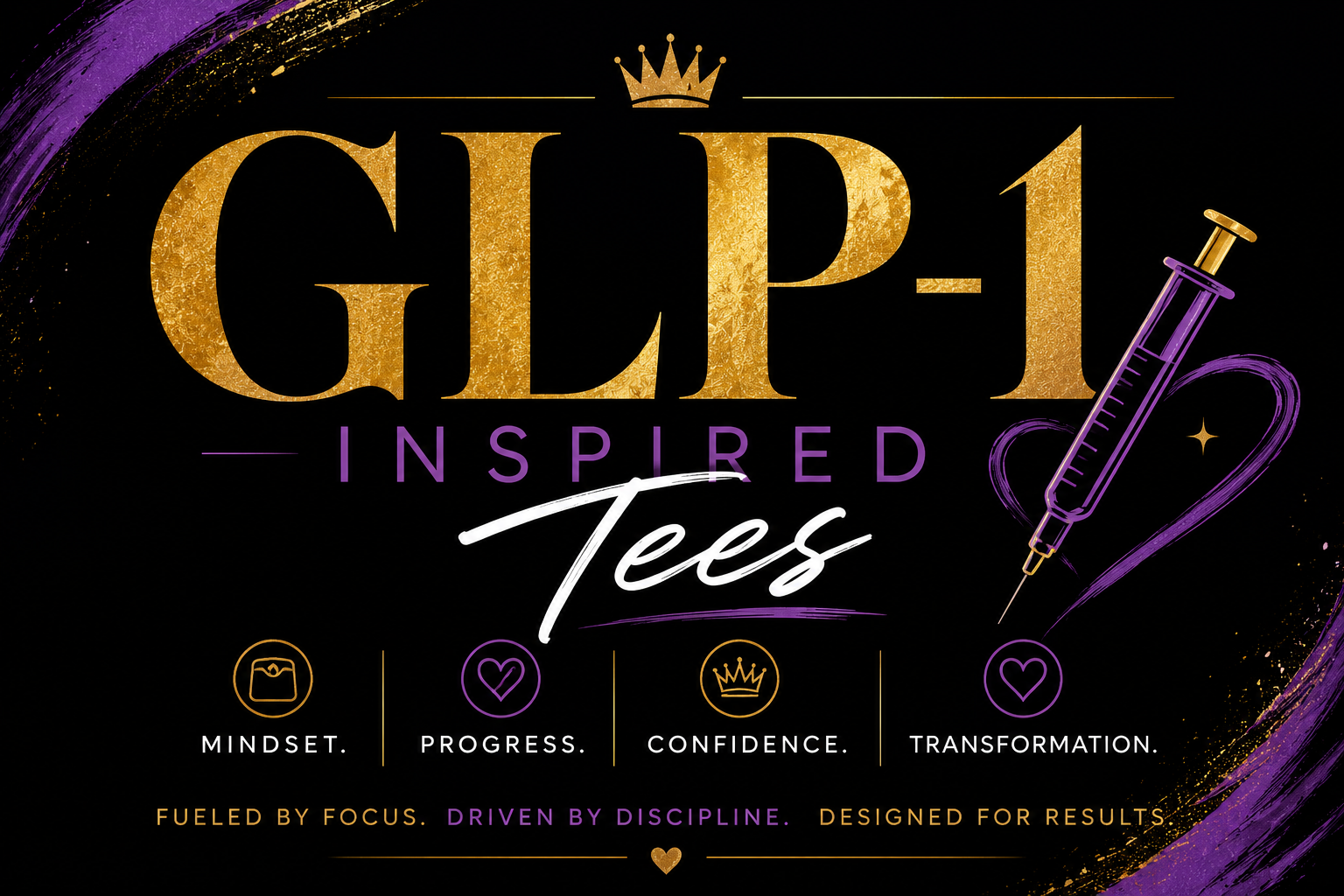 GLP-1 Inspired Tees