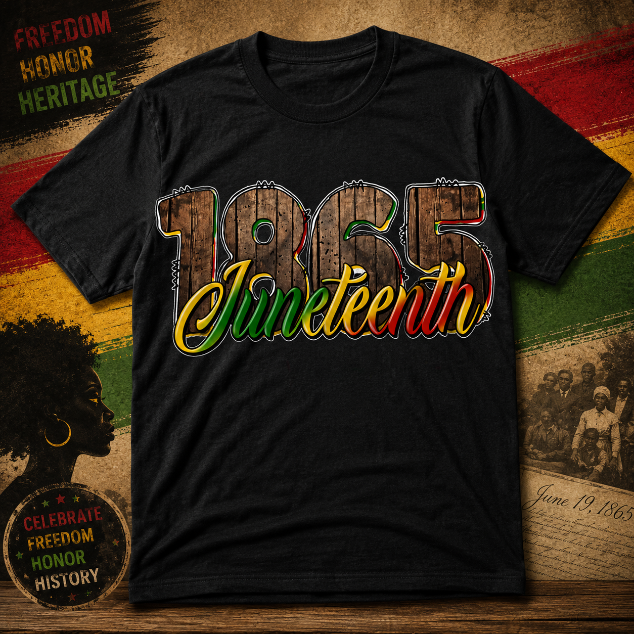 Juneteenth Graphic Tees