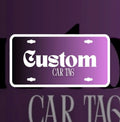 Custom Car Tag